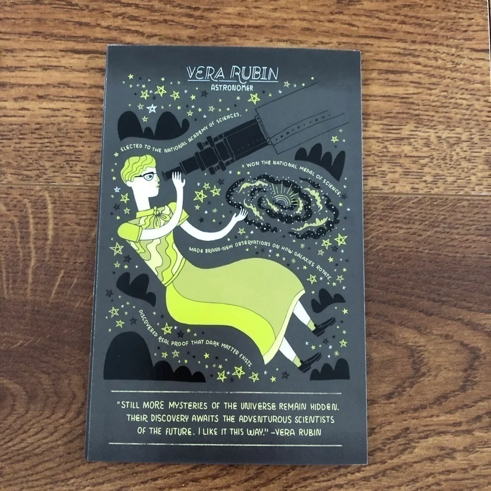 Women in Science by: Rachel Ignotofsky postcard set #8